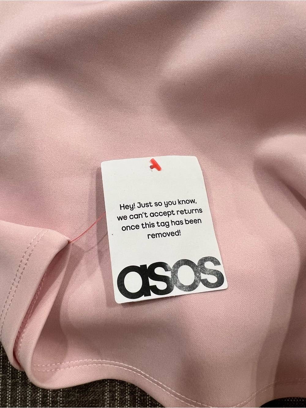 Asos Elegant Pink Maxi Dress with Sweetheart Detail - Picture 9 of 10